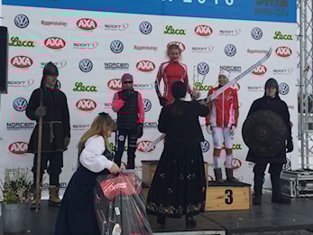1 og 2 plass til Ranja og Jørgen Nekkar i Ungdomsbirken 2016